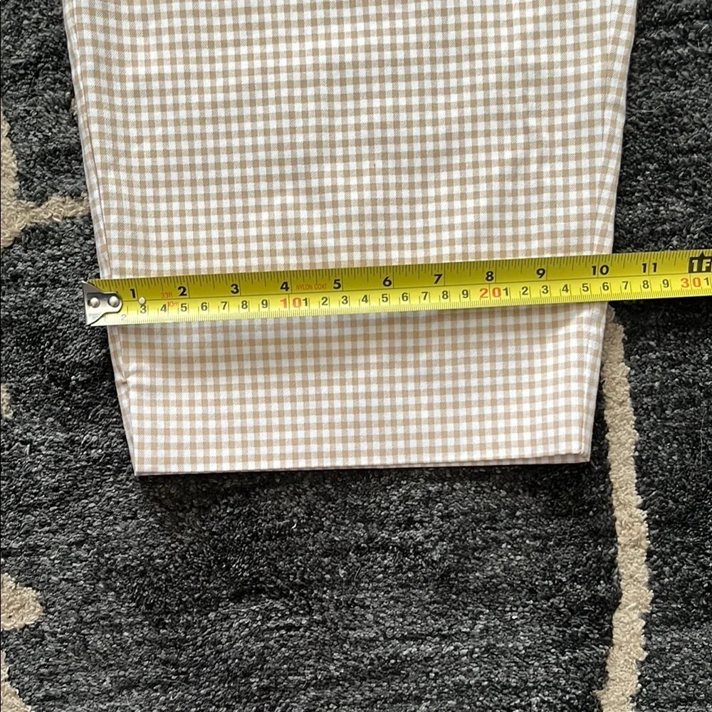 Zac & Rachel Beige Checkered Pants - Picture 8 of 10